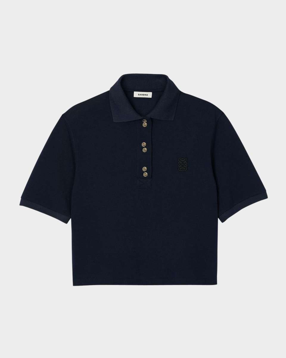 Polie Logo-Embroidered Polo